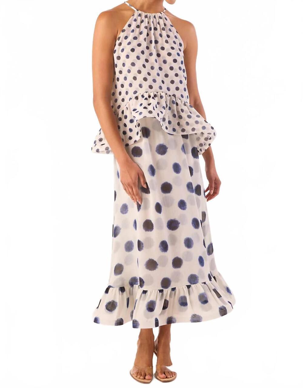 NEW MISA LOS ANGELES hope skirt in polka dot